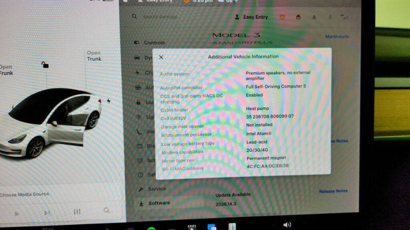 2021 Tesla Model 3 Standard Range Plus