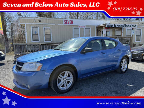 2008 Dodge Avenger for sale at Seven and Below Auto Sales, LLC in Rockville MD