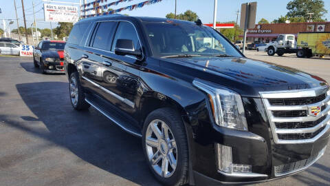 2016 Cadillac Escalade ESV for sale at Rons Auto Sales in Stockdale TX