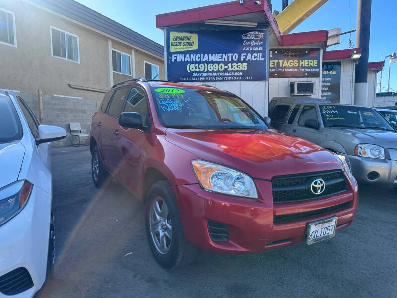 2012 Toyota RAV4 for sale at San Ysidro Auto Sales in San Ysidro CA