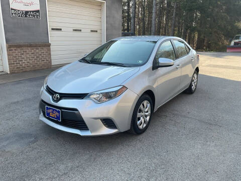 2016 Toyota Corolla for sale at Boot Jack Auto Sales in Ridgway PA