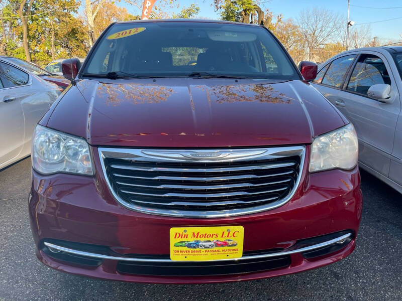 Used 2012 Chrysler Town & Country Touring with VIN 2C4RC1BG8CR169451 for sale in Passaic, NJ