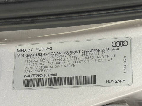 2015 Audi A3 2.0T quattro Premium Plus