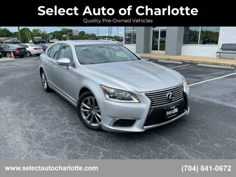2013 Lexus LS 460 for sale at Select Auto of Charlotte in Matthews NC