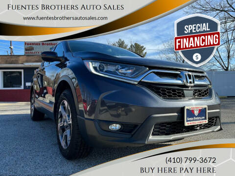 2017 Honda CR-V for sale at Fuentes Brothers Auto Sales in Jessup MD