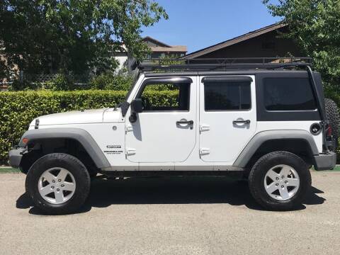 2012 Jeep Wrangler Unlimited for sale at California Diversified Venture in Livermore CA