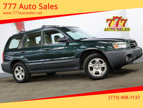 2005 Subaru Forester for sale at 777 Auto Sales in Bedford Park IL