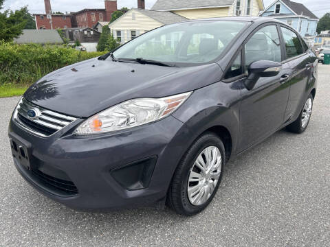 2013 Ford Fiesta for sale at D'Ambroise Auto Sales in Lowell MA