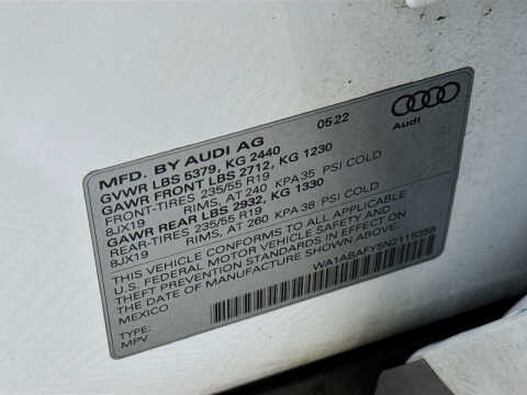 2022 Audi Q5 quattro Premium 40 TFSI