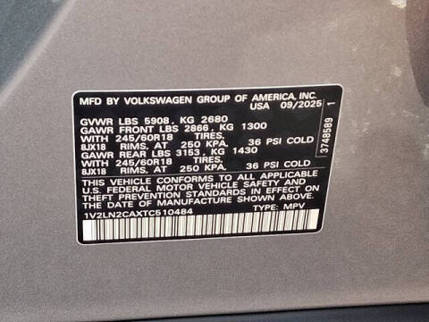 2026 Volkswagen Atlas SE 4Motion