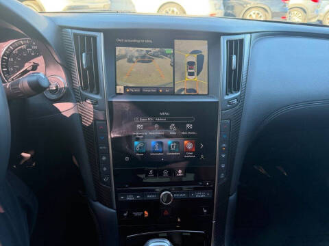 2022 Infiniti Q60 Red Sport 400