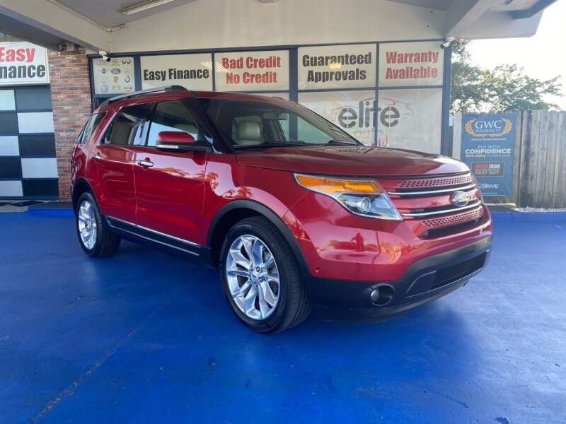 2012 Ford Explorer for sale at ELITE AUTO WORLD in Fort Lauderdale FL