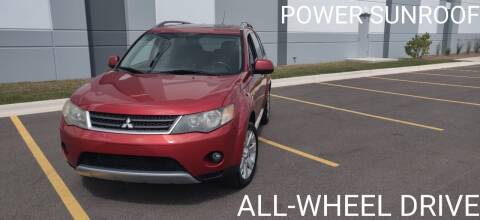 2008 Mitsubishi Outlander for sale at ACTION AUTO GROUP LLC in Roselle IL
