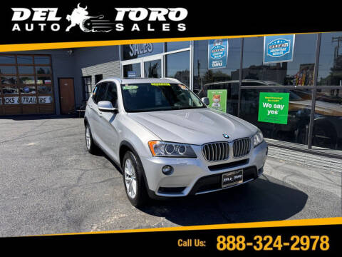 2013 BMW X3 for sale at DEL TORO AUTO SALES in Auburn WA