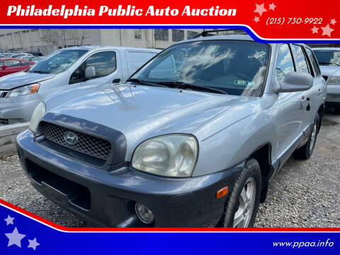 2004 Hyundai Santa Fe for sale at Philadelphia Public Auto Auction in Philadelphia PA