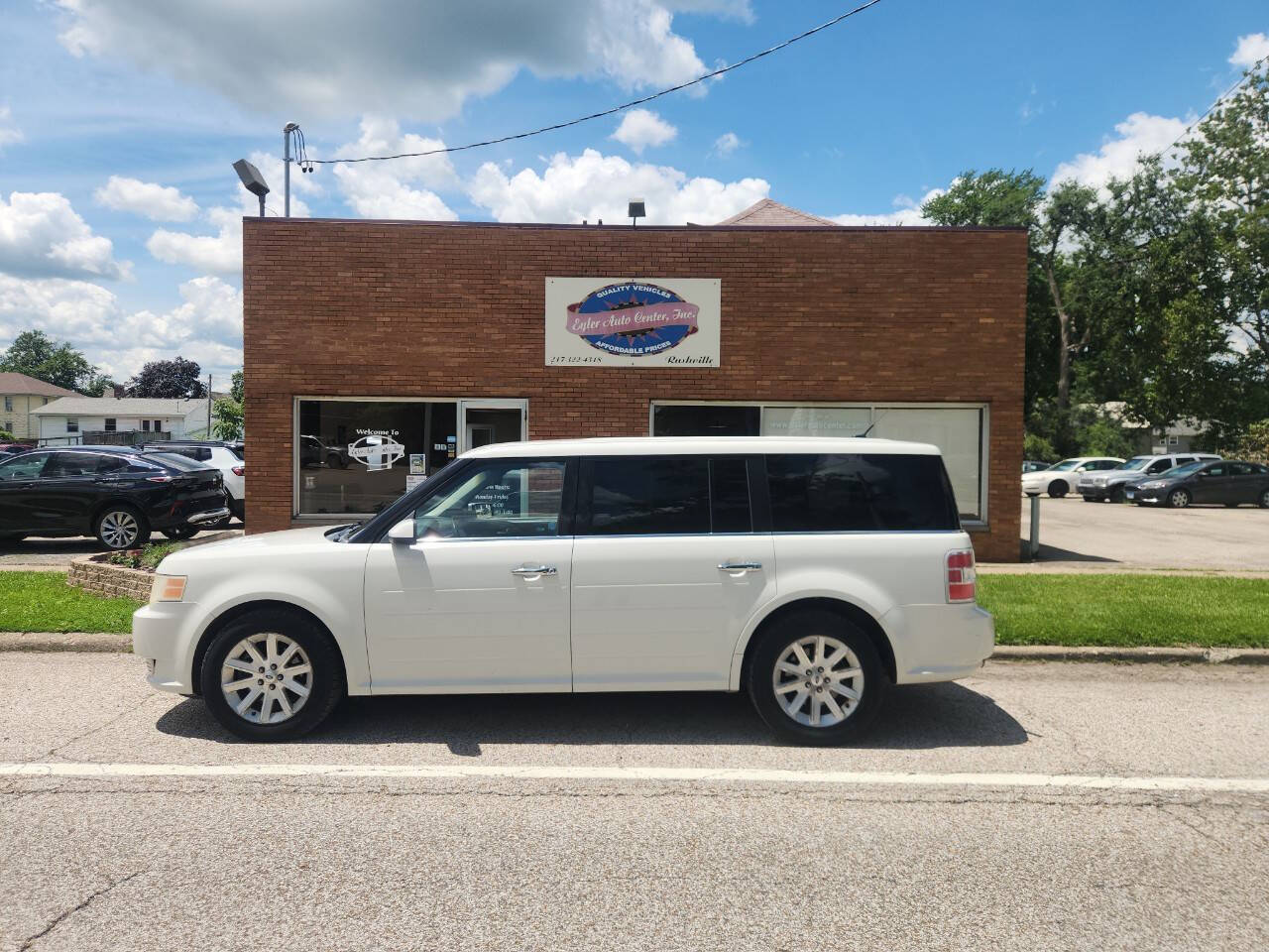 Glacier White Clearcoat 2012 Ford Flex SEL AWD SEL 4dr Crossover 1