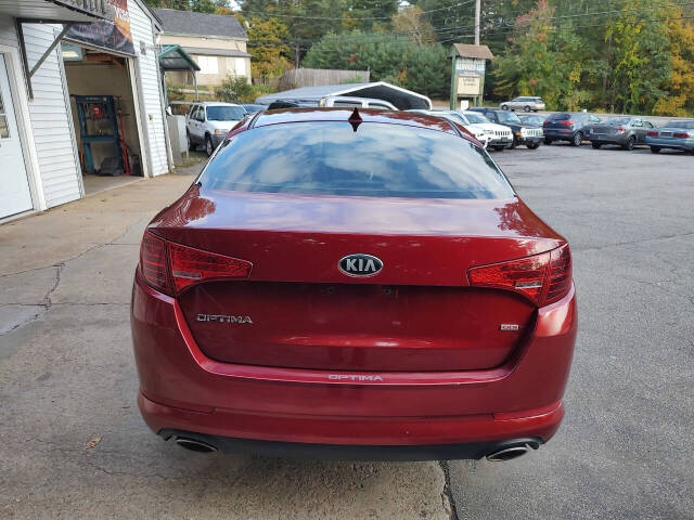 2013 Kia Optima for sale at Strong Auto Services LLC in Chichester, NH