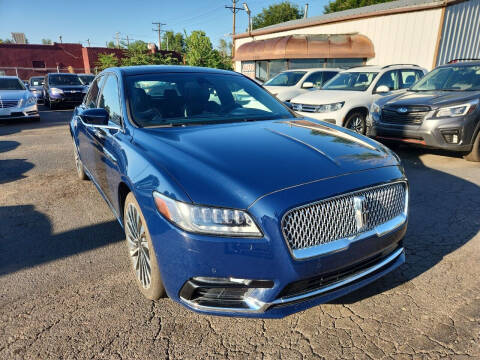 2017 Lincoln Continental for sale at SANAA AUTO SALES LLC in Englewood CO