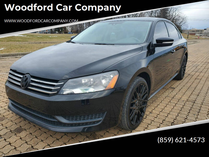 2013 Volkswagen Passat for sale at Woodford Car Company in Versailles KY