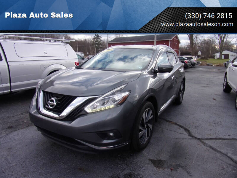 2015 Nissan Murano for sale at Plaza Auto Sales in Poland OH