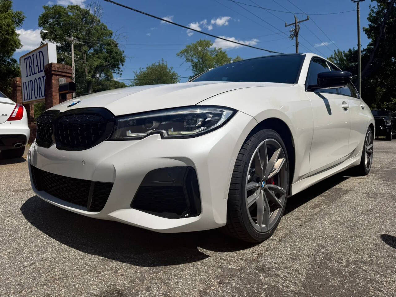 White 2021 BMW 3 Series M340i xDrive AWD M340i xDrive 4dr Sedan 1