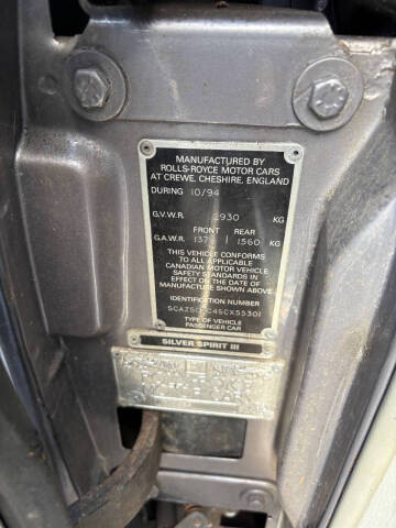 1995 Rolls-Royce Silver Spur
