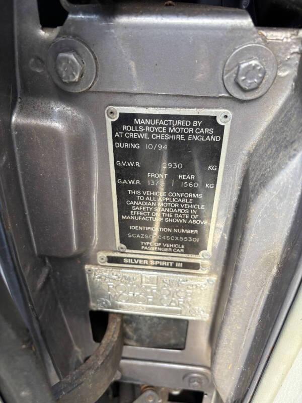 1995 Rolls-Royce Silver Spur