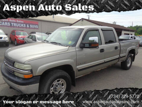 2002 Chevrolet Silverado 1500HD for sale at Aspen Auto Sales in Wayne MI