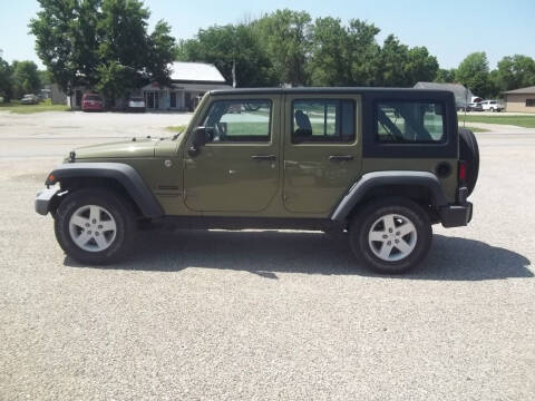 2013 Jeep Wrangler Unlimited for sale at BRETT SPAULDING SALES in Onawa IA