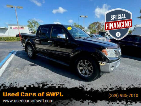 2015 Nissan Frontier for sale at Used Cars of SWFL in Fort Myers FL