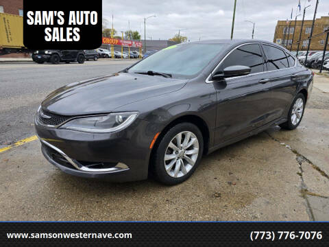 2016 Chrysler 200 for sale at SAM'S AUTO SALES in Chicago IL