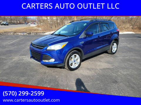 2013 Ford Escape for sale at CARTERS AUTO OUTLET LLC in Pittston PA