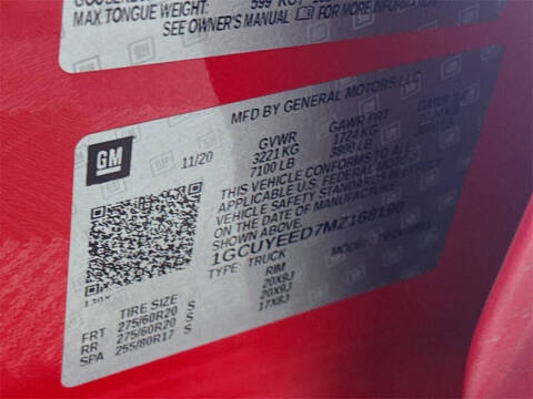 2021 Chevrolet Silverado 1500