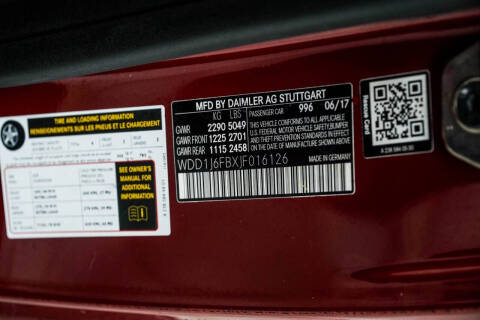 2018 Mercedes-Benz E-Class E 400