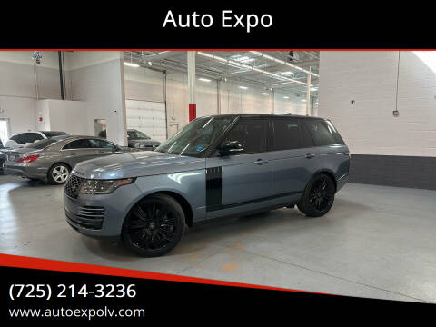 2018 Land Rover Range Rover for sale at Auto Expo in Las Vegas NV