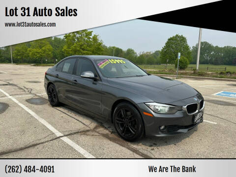 2015 BMW 3 Series for sale at Lot 31 Auto Sales in Kenosha WI