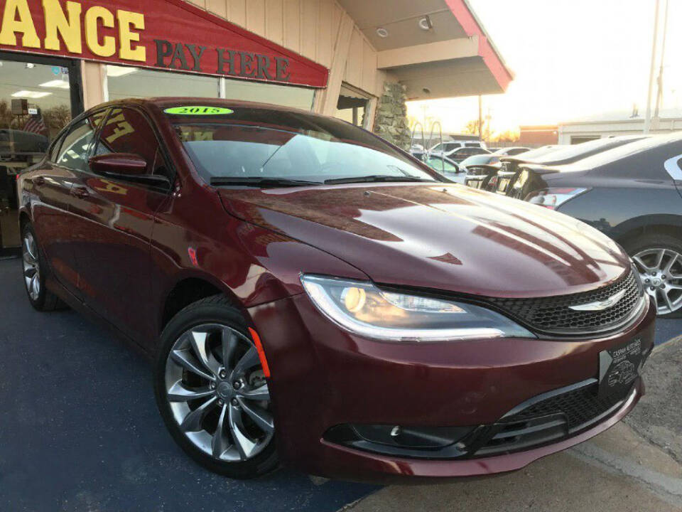 2015 Chrysler 200 for sale at Caspian Auto Sales in Oklahoma City, OK