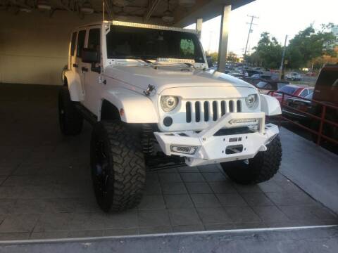 2014 Jeep Wrangler Unlimited for sale at Limitless Garage Inc. in Rockville MD
