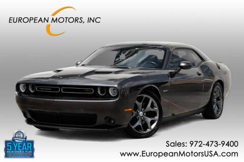 2016 Dodge Challenger for sale at European Motors Inc in Plano TX
