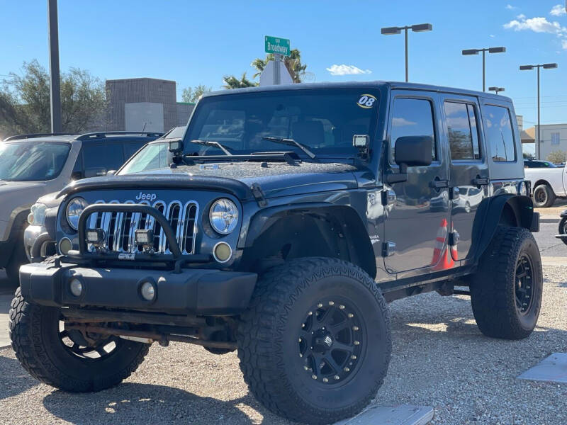 2008 Jeep Wrangler Unlimited for sale at SNB Motors in Mesa AZ