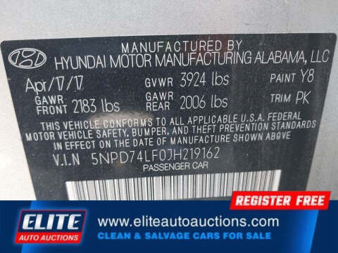2018 Hyundai Elantra