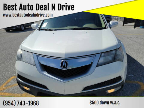 2010 Acura MDX for sale at Best Auto Deal N Drive in Hollywood FL