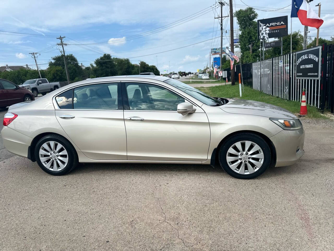 2014 Honda Accord for sale at Central Union Auto Finance LLC in Austin, TX