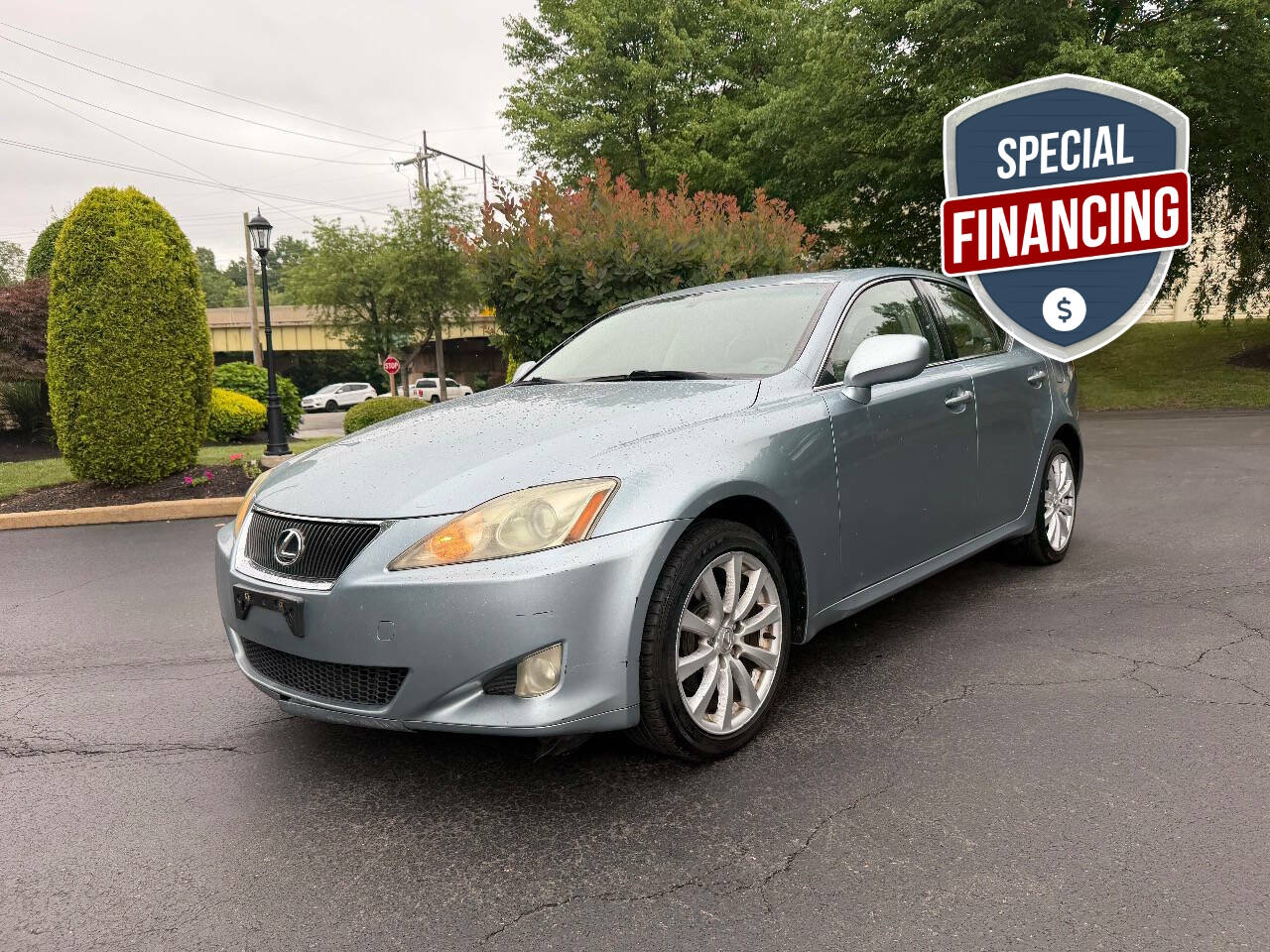 Blue 2008 Lexus IS Sedan All-Wheel Drive 6-Speed Automatic