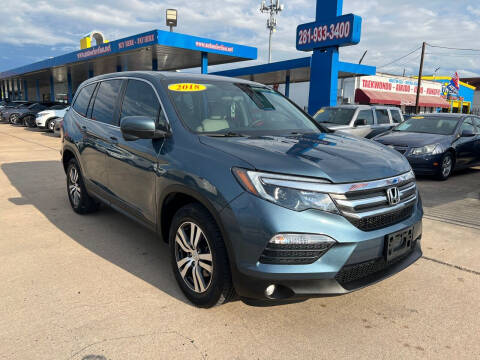 2018 Honda Pilot for sale at Auto Selection of Houston in Houston TX