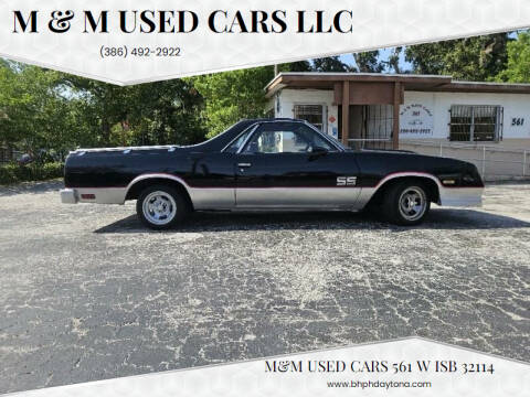 1985 Chevrolet El Camino for sale at M & M Used Cars LLC in Daytona Beach FL