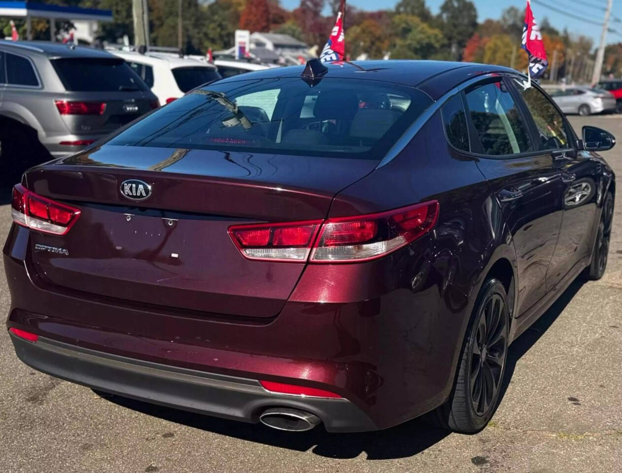 2017 Kia Optima for sale at Adam Auto Sales Inc in Berlin, CT