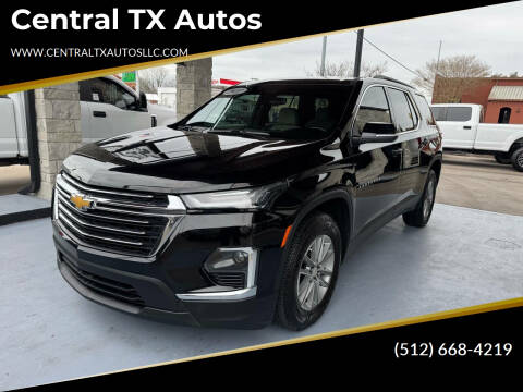 2022 Chevrolet Traverse for sale at Central TX Autos in Lockhart TX