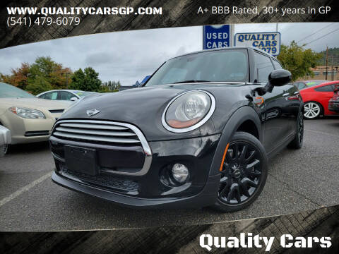 2015 MINI Hardtop 4 Door for sale at Quality Cars in Grants Pass OR