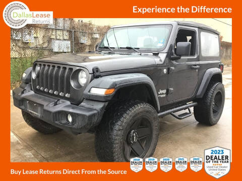 2020 Jeep Wrangler for sale at Dallas Auto Finance in Dallas TX